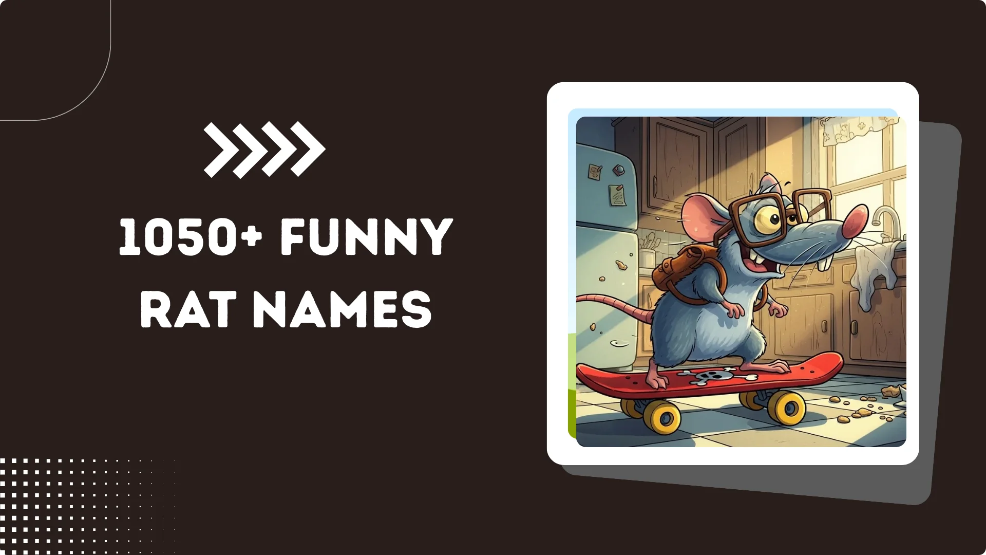 1050+ Funny Rat Names