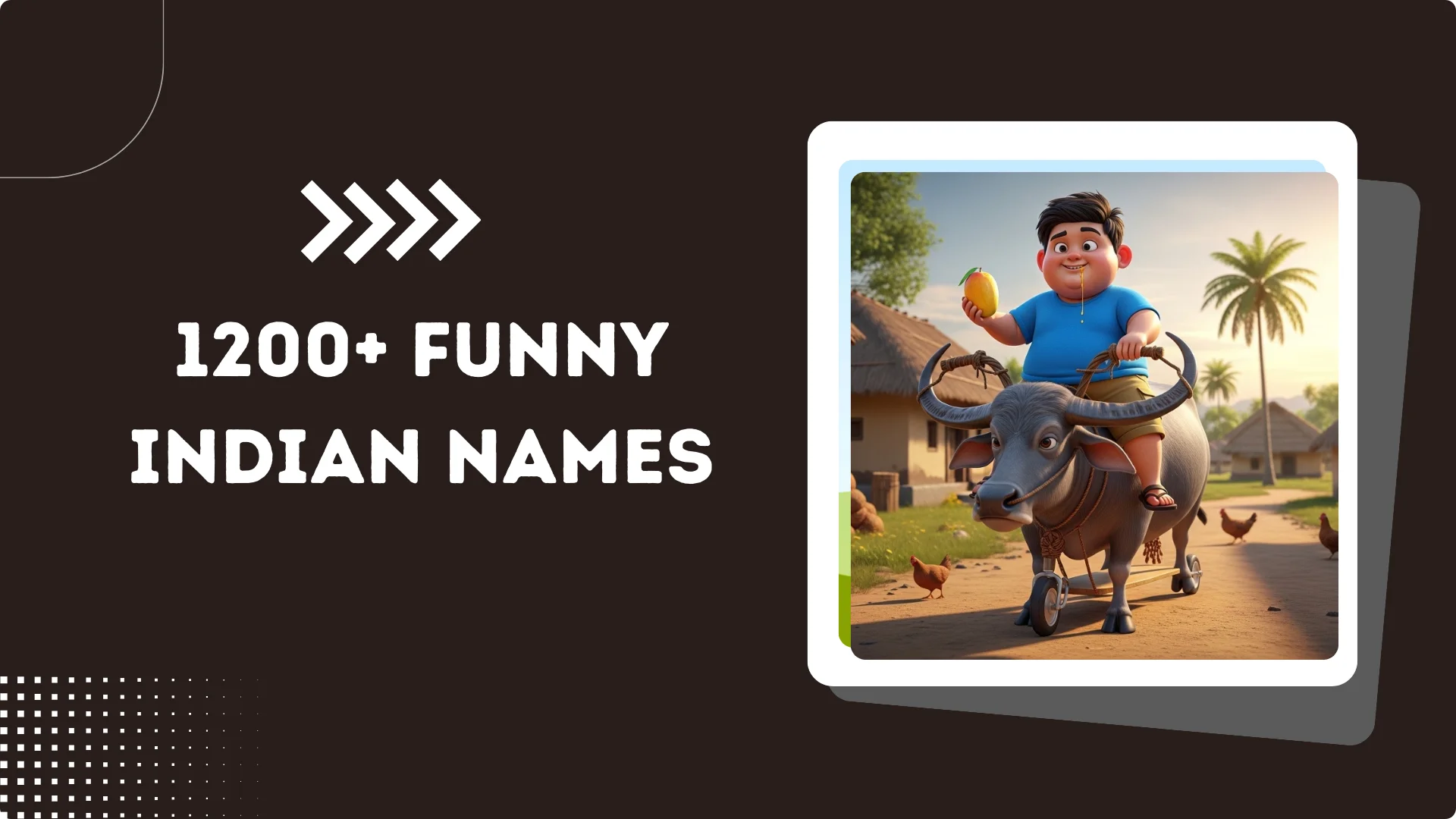 1200+ Funny Indian Names