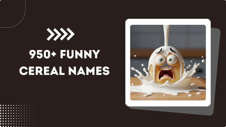 950+ Funny Cereal Names
