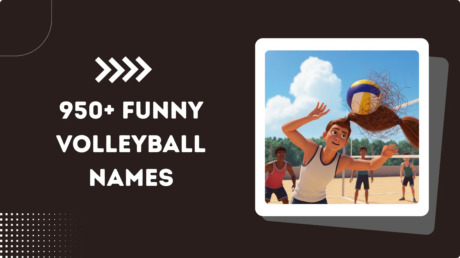 950+ Funny Volleyball Names