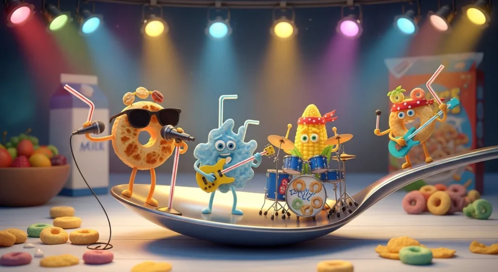 Funny Cereal Names Parody