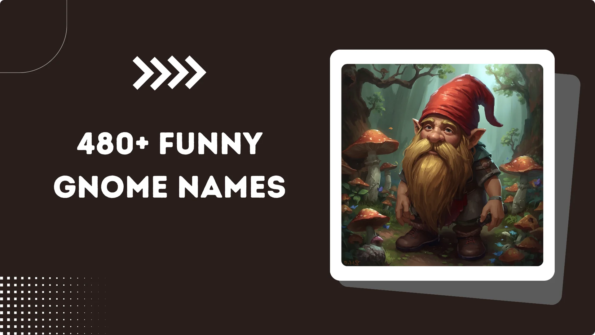 Funny Gnome Names