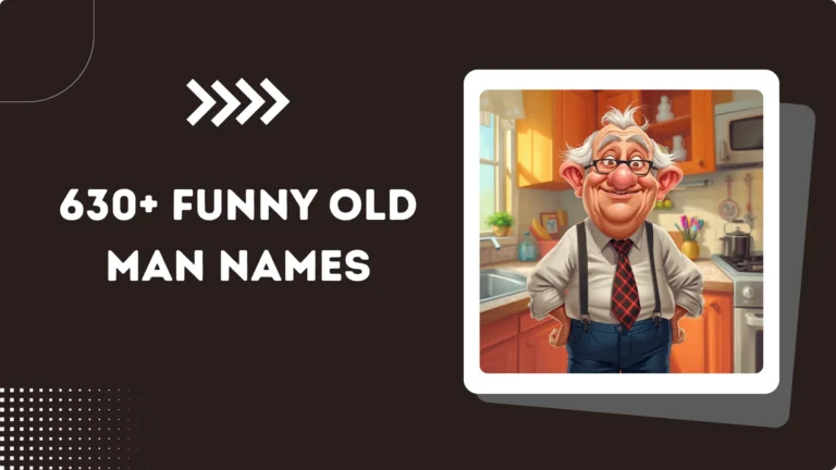 Funny Old Man Names