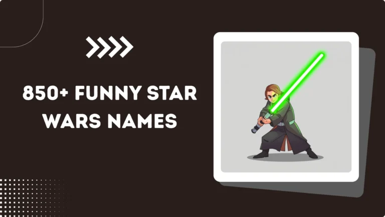 Funny Star Wars Names