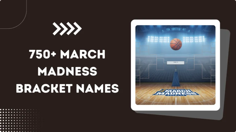 March Madness Bracket Names