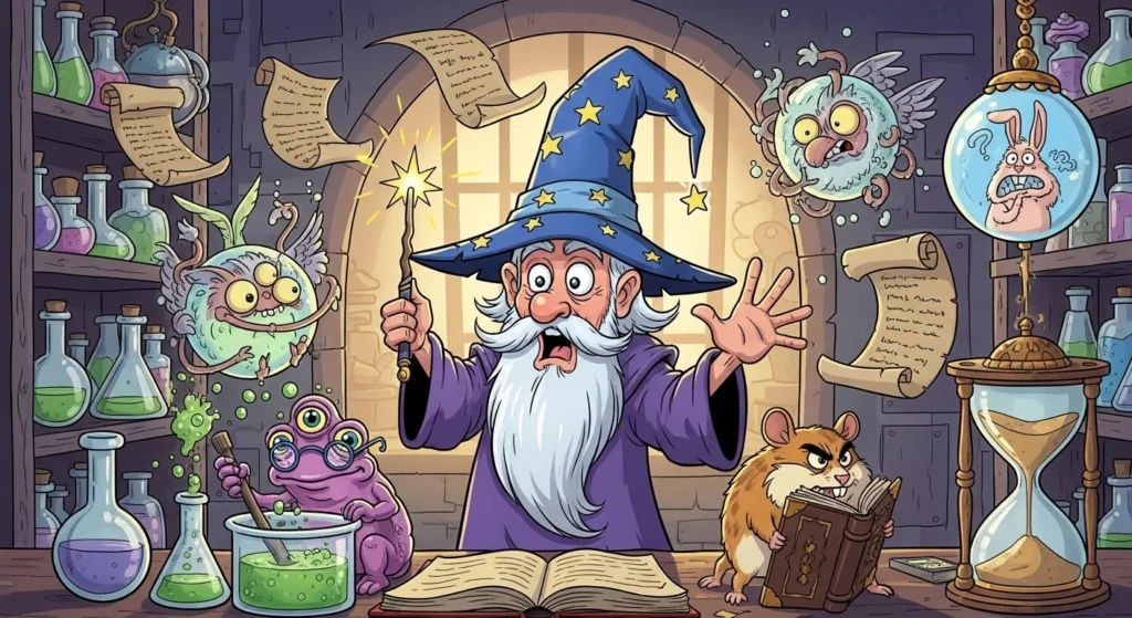 Funny Mage Names Jokes